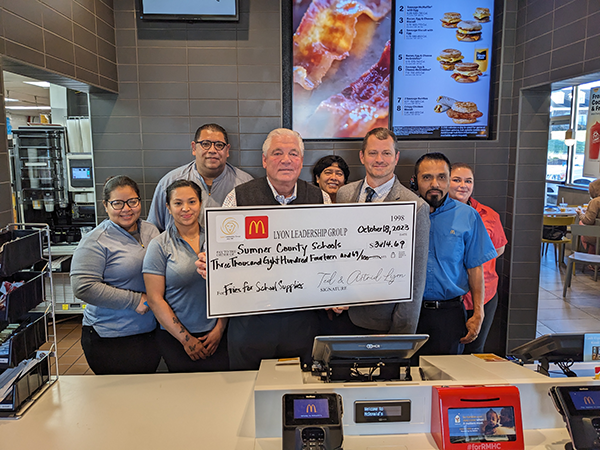 vse mcdonalds donation