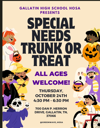 GHS Trunk or Treat