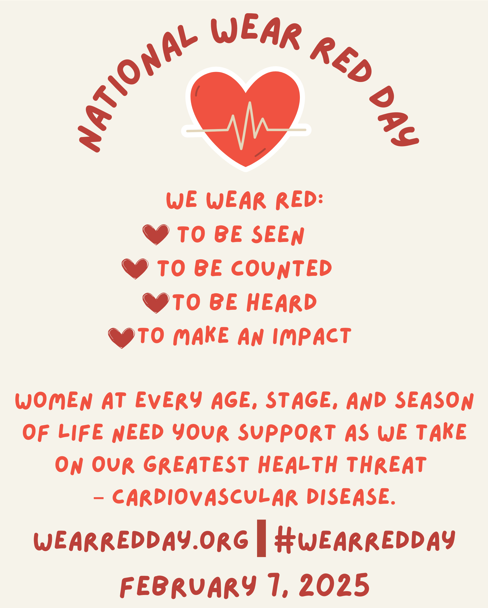 national wear red day